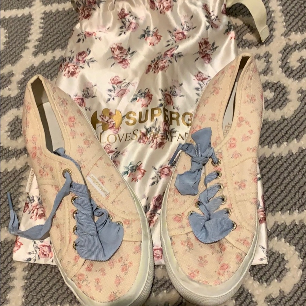 Loveshack x superga sneakers barely worn